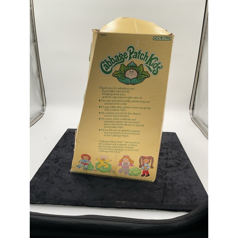 Vintage 1985 Coleco Cabbage Patch Kids In Box W/Certificate Boy, Davie Billy - Picture 9 of 11